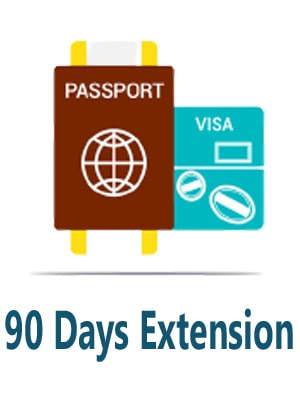 90 days visit visa extension for uae price