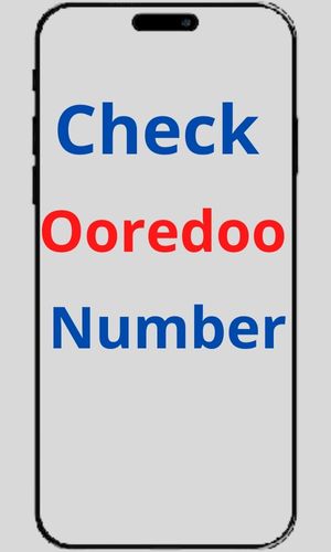 how to check my ooredoo number